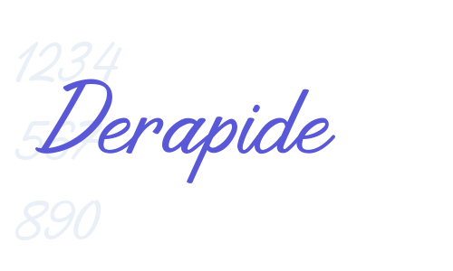 Derapide Font Download