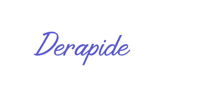 Derapide Font Download