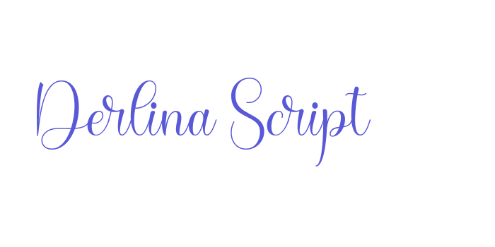 Derlina Script Font