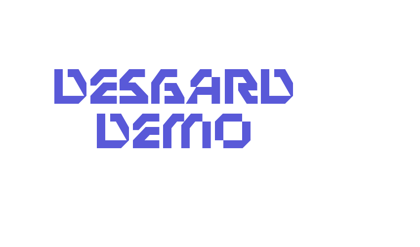 Desgard Demo Font Download