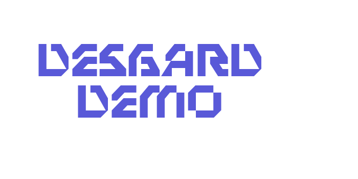 Desgard Demo Font Download