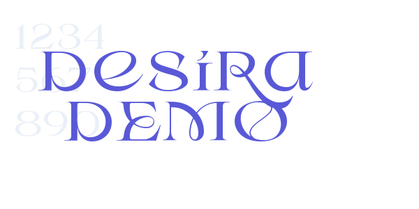 Desira DEMO font free