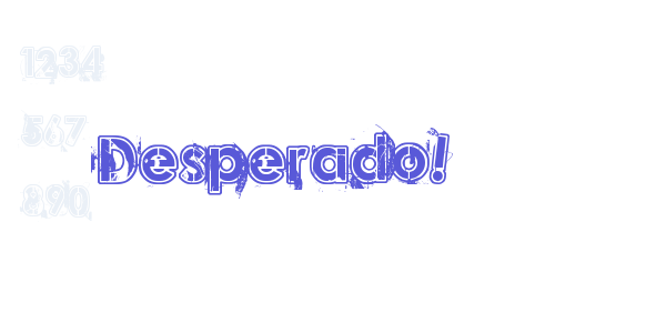 Desperado! font