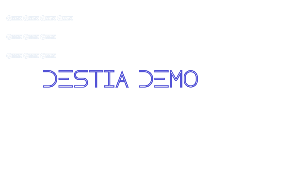 Destia Demo-font-download