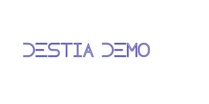 Destia Demo Font