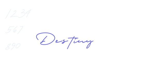 Destiny font