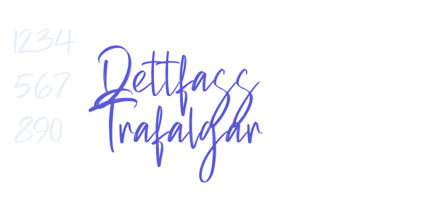 Dettfass Trafalgar font free