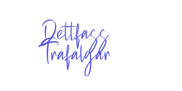 Dettfass Trafalgar Font Download