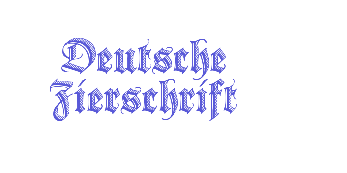 Deutsche Zierschrift Font Download