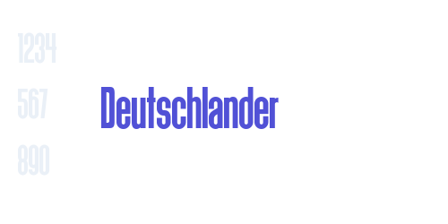 Deutschlander-font-download
