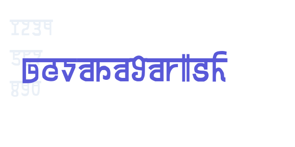 Devanagarish font