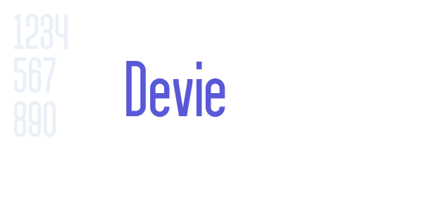 Devie font free