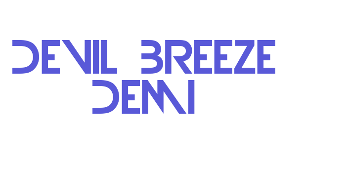 Devil Breeze Demi Font Download