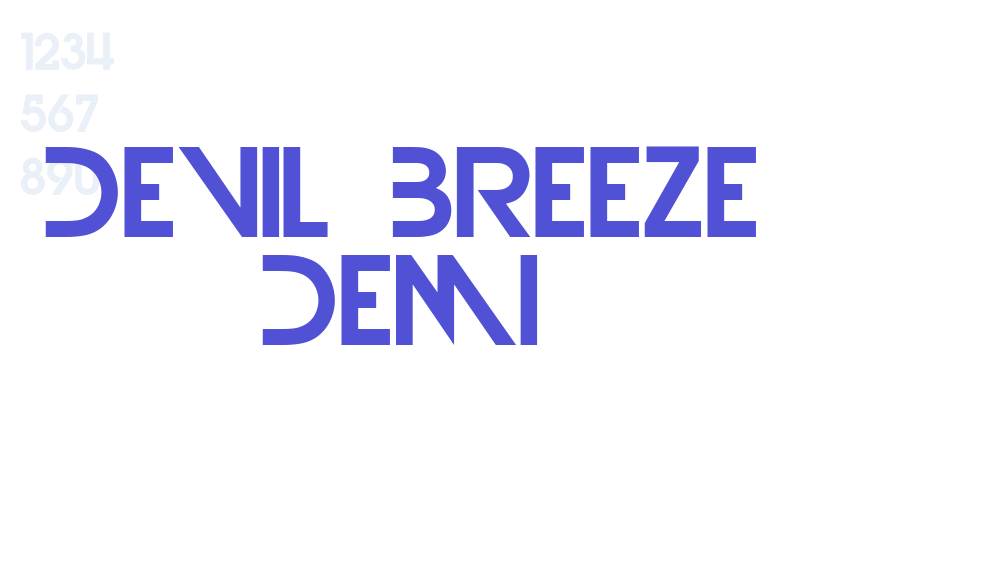 Devil Breeze Demi-font-download