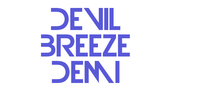 Devil Breeze Demi Font