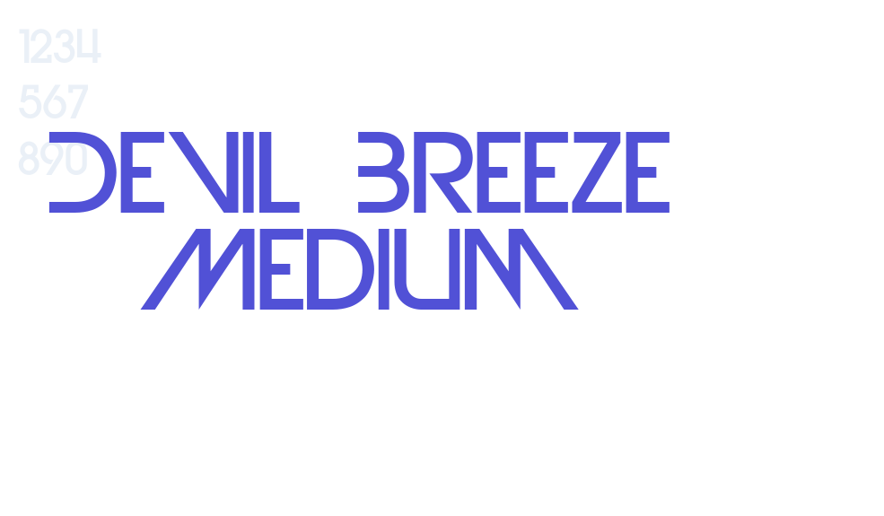 Devil Breeze Medium-font-download