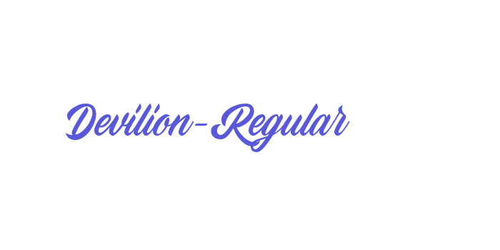 Devilion-Regular Font Download