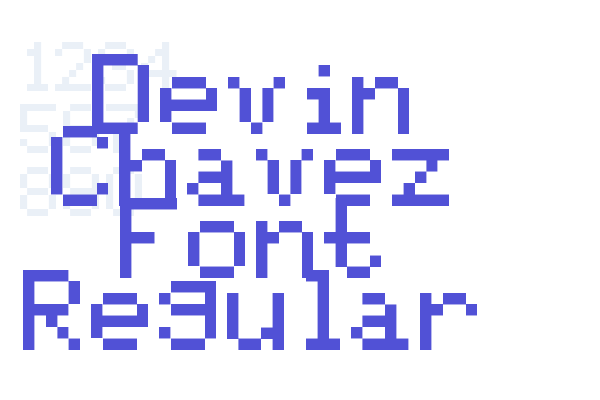 Devin Chavez Font Regular