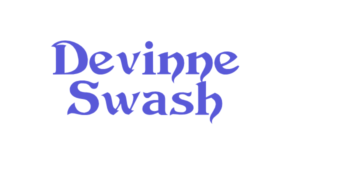 Devinne Swash Font Download