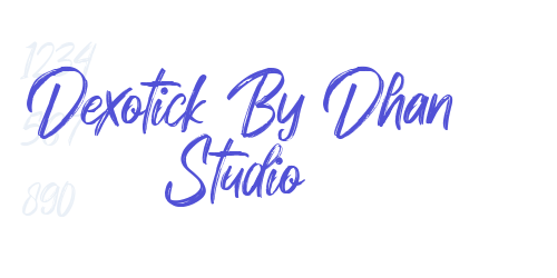 Dexotick By Dhan Studio-font-download
