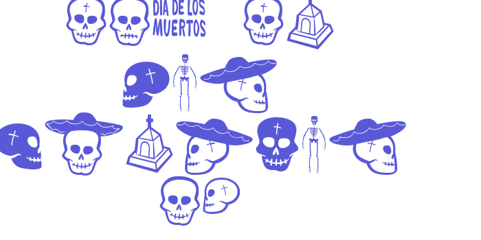 Dia De Los Muertos BV Font