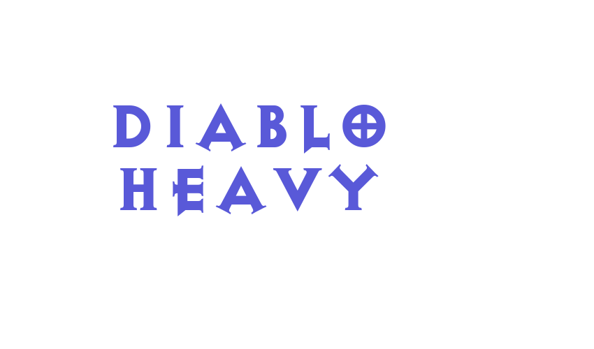 Diablo Heavy Font Download