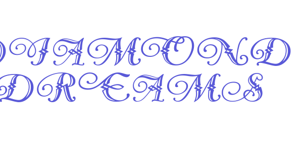 Diamond Dreams font free