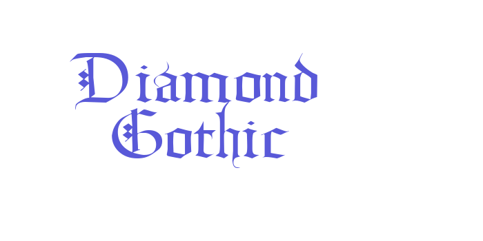 Diamond Gothic Font Download