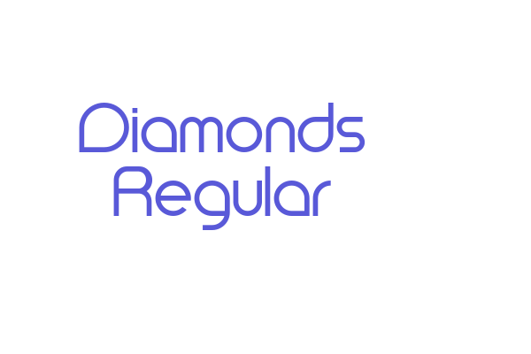 Diamonds Regular Font