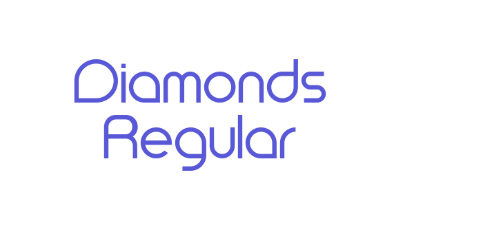 Download Diamonds Regular Font