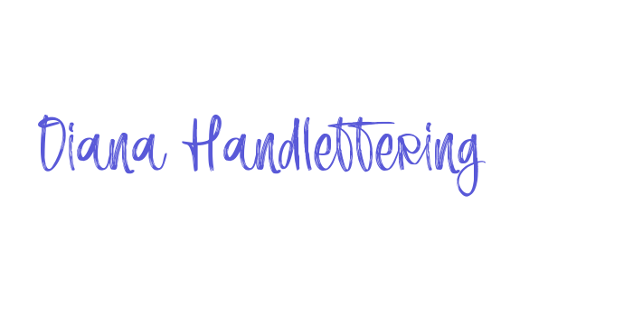 Diana Handlettering Font Download