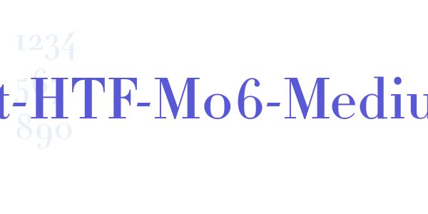 Didot-HTF-M06-Medium font free