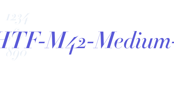 Didot-HTF-M42-Medium-Ital font free