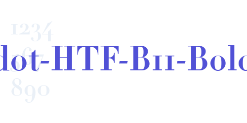 Didot-HTF-B11-Bold-font-download