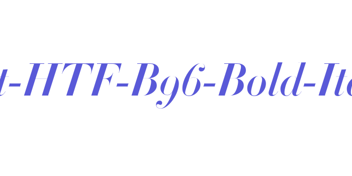 Didot-HTF-B96-Bold-Ital Font Download