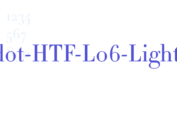 Didot-HTF-L06-Light