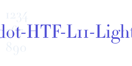 Didot-HTF-L11-Light-font-download