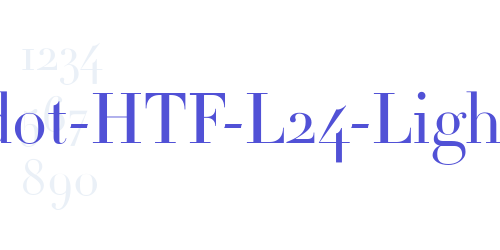 Didot-HTF-L24-Light-font-download
