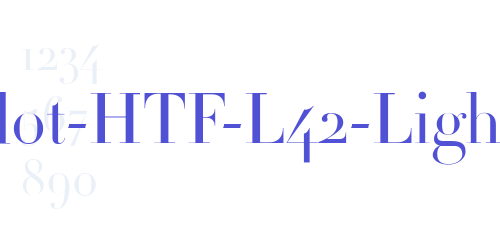 Didot-HTF-L42-Light-font-download