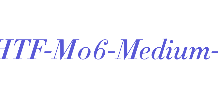 Didot-HTF-M06-Medium-Ital Font Download