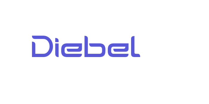 Diebel Font