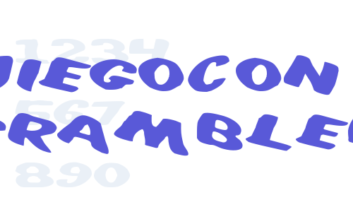 DiegoCon Scrambled Font Download