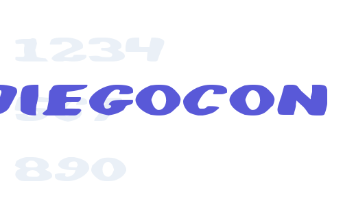 DiegoCon Font Download