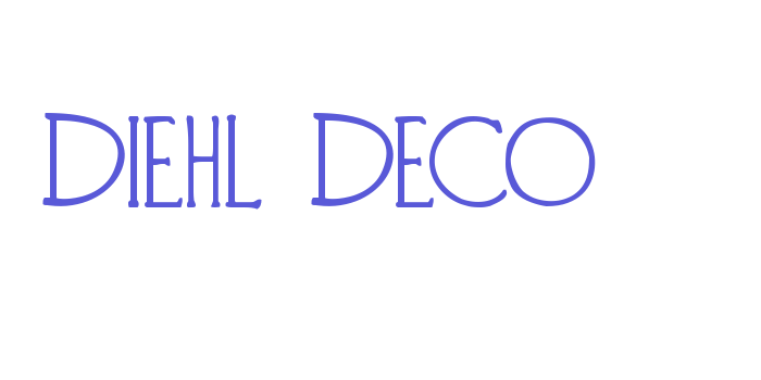 Diehl Deco Font Download