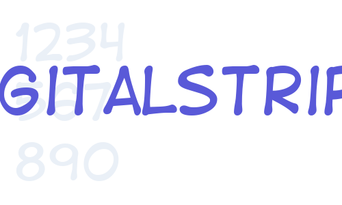 DigitalStrip Font Download