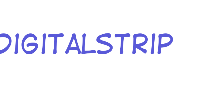 DigitalStrip Font Download