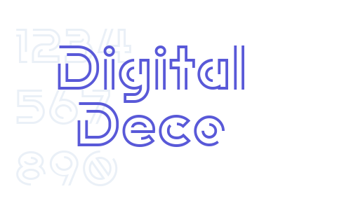 Digital Deco Font Download