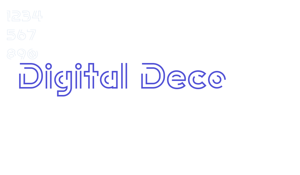 Digital Deco-font-download