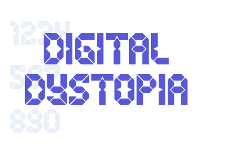 Digital Dystopia Font