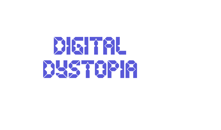 Digital Dystopia Font Download